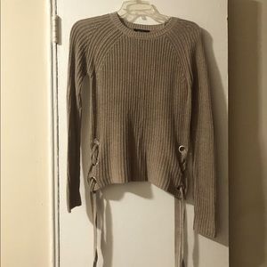 BCX Sweater with side ties